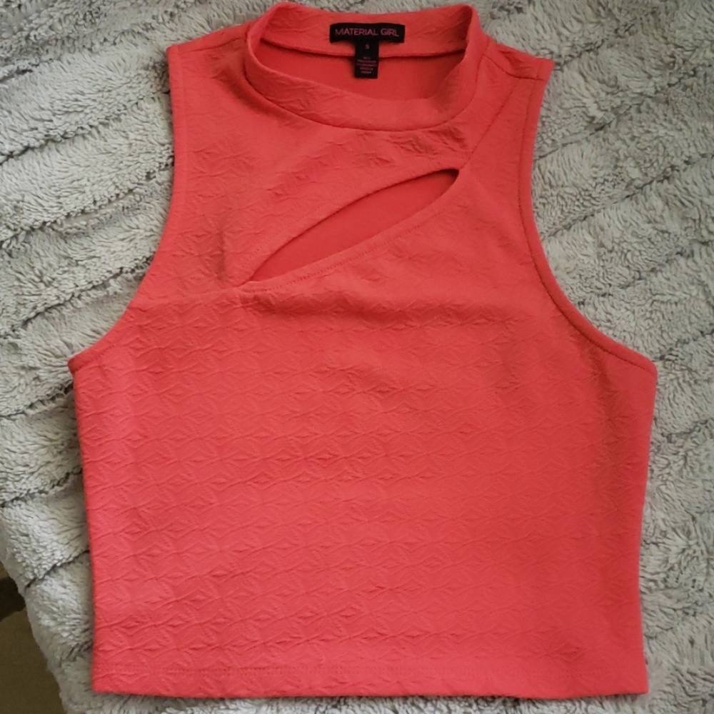 Material Girl sleeveless top, size small.